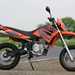 MZ SX125 motorcycle review - Side view