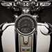 Harley-Davidson Fat Boy Gray Ghost clocks
