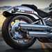 Harley-Davidson Fat Boy Gray Ghost exhaust