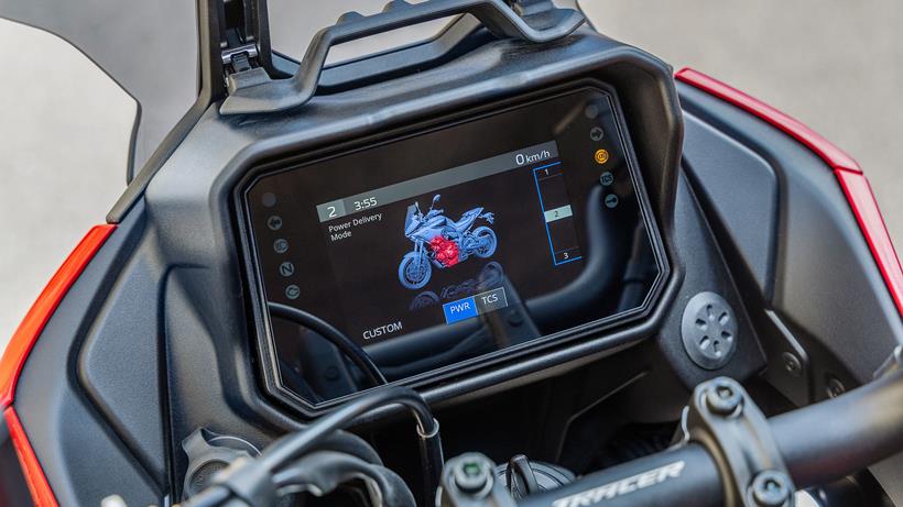 2025. Yamaha Tracer 7 컬러 TFT 대시