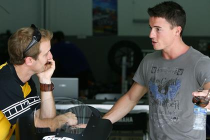 James Toseland will be seeking advice from Tech 3 Yamaha team-mate Colin Edwards again in Jerez