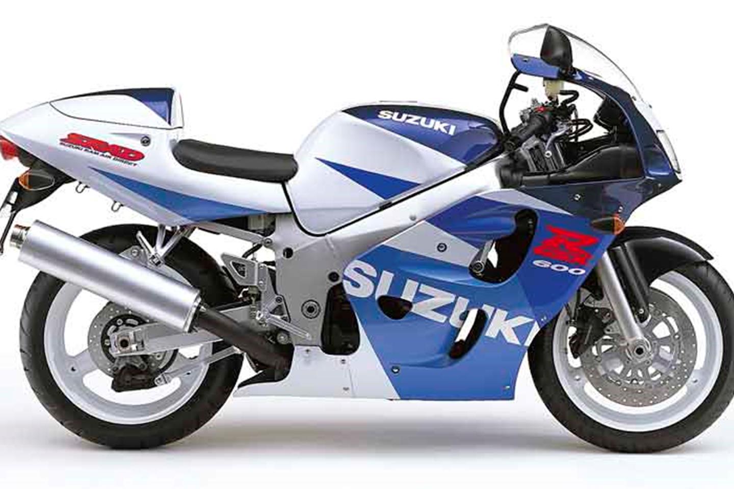 Suzuki GSXR 750 Chain Guard 2000-2003 BLUE 