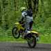 2025 Suzuki DR-Z4S, pulling a wheelie