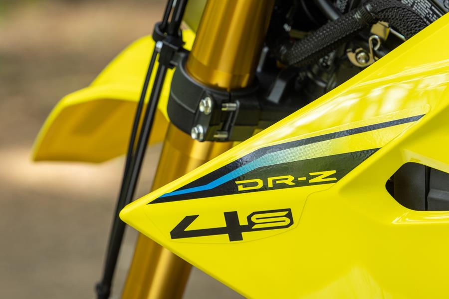 2025 Suzuki DR-Z4S, bodywork and graphics 