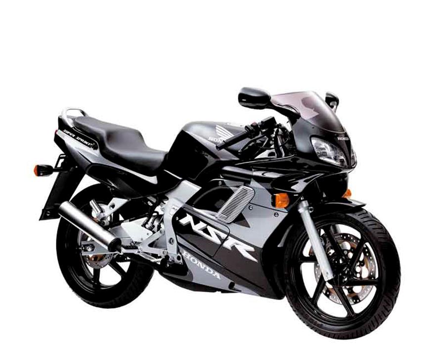 Honda NSR 125 in black