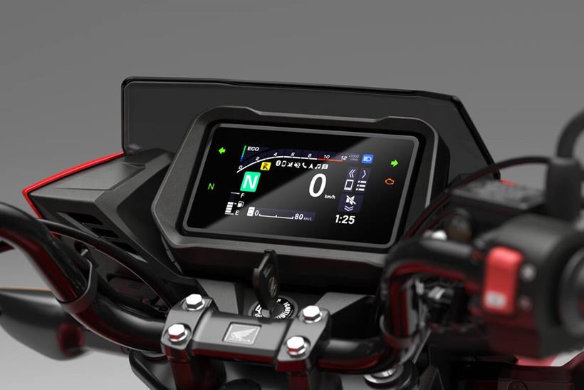 Honda CB125F LED dash