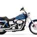 Harley-Davidson FXDWGI Dyna Wide Glide motorcycle review - Side view