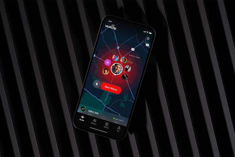Sena Wave app interface
