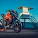 KTM 1390 Super Duke R front three quarters