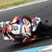 Parkes stole the show in the Supersport test