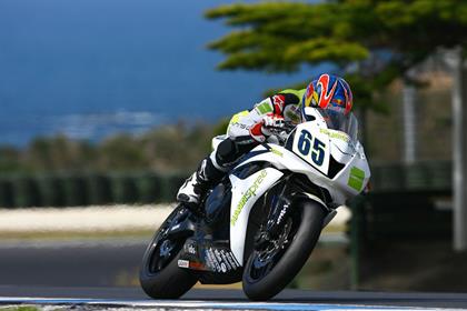 Rea improved his time to go second fastest