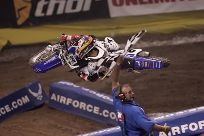 Chad Reed now leads the AMA supercross championship