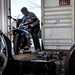 Motorcycle theft in progress
