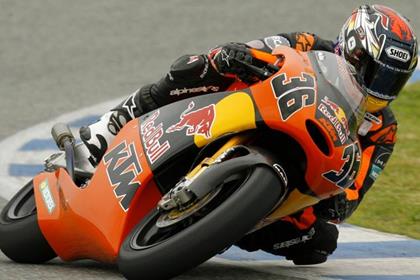 Mika Kallio posted a fastest time of 1'43.303