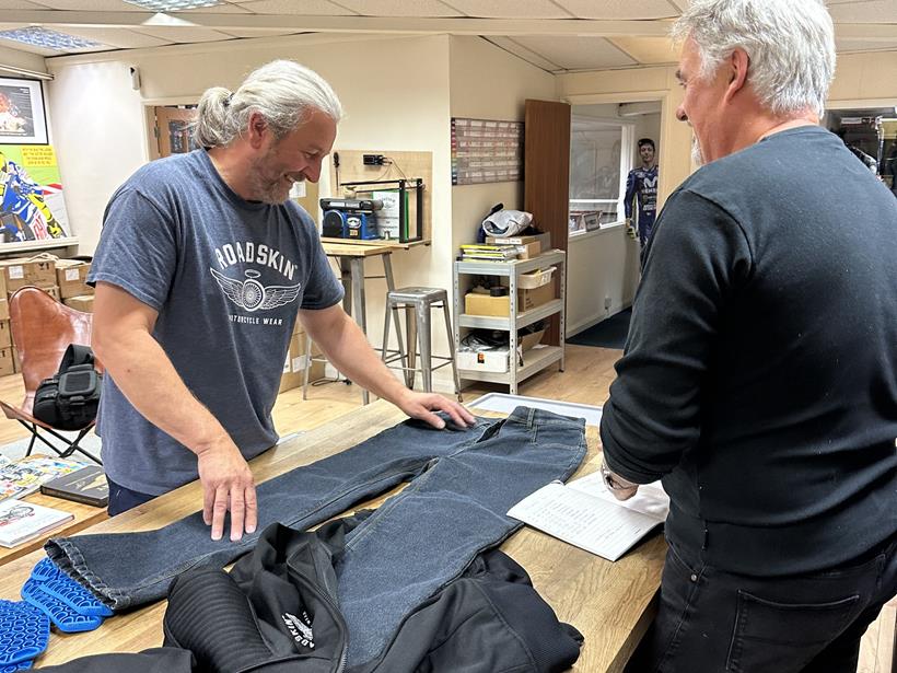 Designing jeans at Roadskin