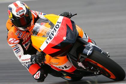 Dani Pedrosa will ride with the number two plate for 2008