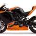 KTM's RC8 racer includes minor tweaks such as rearsets and race fairings