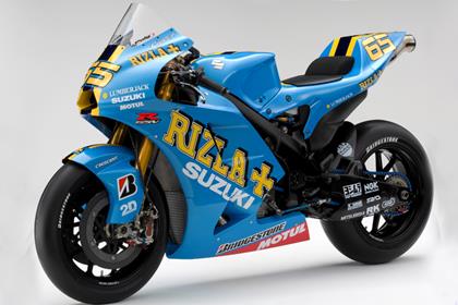 Loris Capirossi's 2008 Rizla Suzuki GSV-R