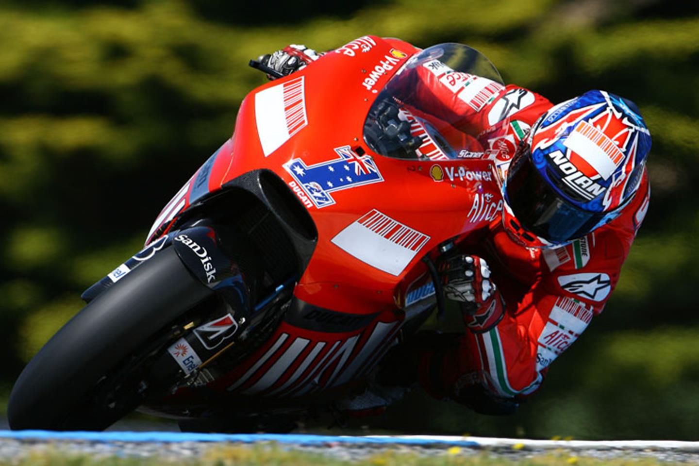 Casey stoner store ducati bike