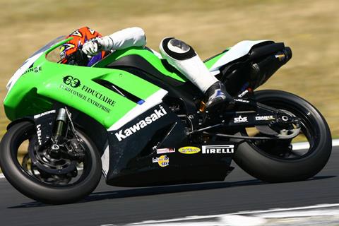 World Supersport: Chris Walker on the pace despite two crashes