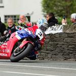 Isle of Man TT 2025: Harrison hits 133.069mph on first flying lap of timed practice