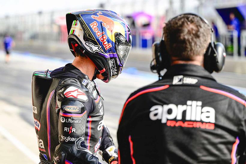 Jorge Martin has not spent much time on the Aprilia RS-GP.