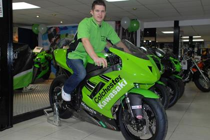 Robbie Brown will ride for Colchester Kawasaki in the National Junior Superstock 600 