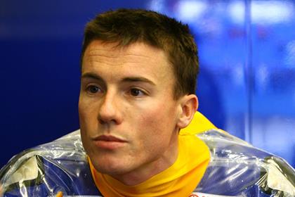 James Toseland is undergoing medical checks following a crash in Jerez this morning