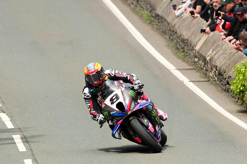 Davey Todd riding his BMW M1000RR