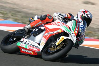 Joan Lascorz was fastest in free practice two this morning