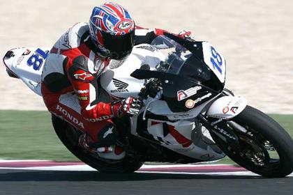 Craig Jones records a third in the first race of the World Supersport season in Qatar