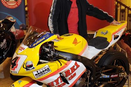 Guy Martin at the Isle of Man TT launch