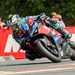 Michael Dunlop at Quarterbridge onboard his Milwaukee Ducati V2 in the opening Supersport race.
