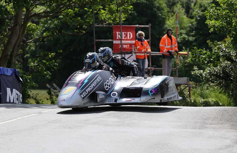 Ryan and Callum Crowe at Ballaugh Bridge