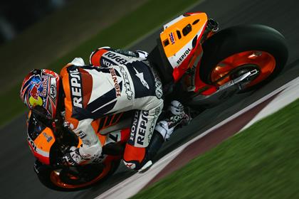 Repsol Honda's Nicky Hayden is just one rider who has given the thumbs up to the Qatar night race