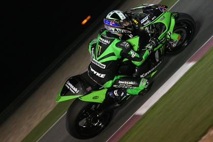 Anthony West has escaped serious injury in a crash at the night test in Qatar