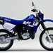 Yamaha DT125X motorcycle review - Side view