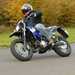 Yamaha DT 125 X on the road action shot