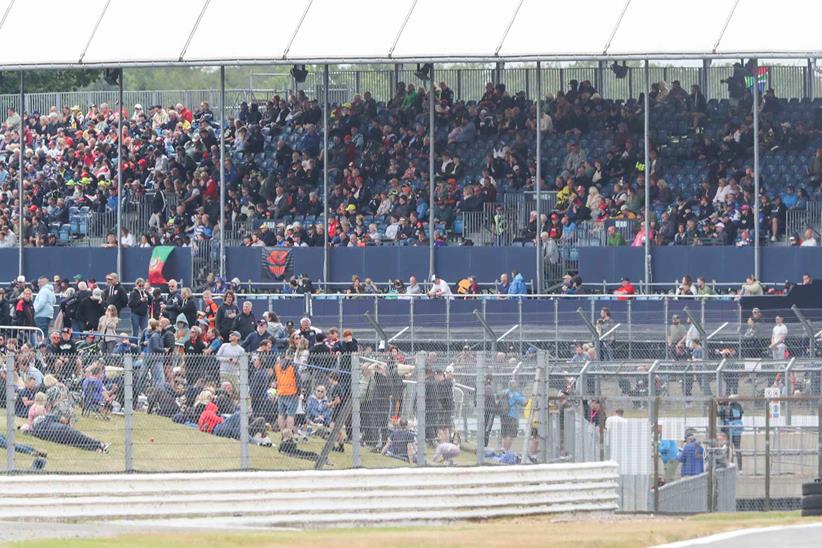 The crowd at Silverstone for the 2025 British Grand Prix.