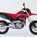 Honda FMX650 motorcycle review - Side view