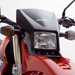 Honda FMX650 motorcycle review - Front view