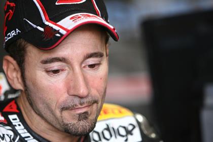 Max Biaggi is hoping to be fit in time for the Valencia race next month