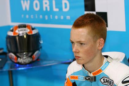 Britain's Bradley Smith secured provisional pole earlier this evening