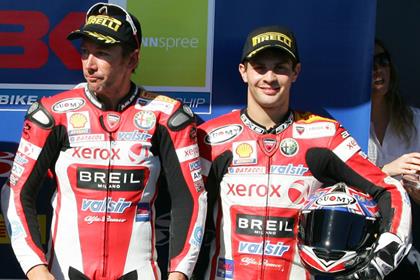 The Xerox Ducati pair of Troy Bayliss and Michel Fabrizio will miss the Valencia World Superbike test