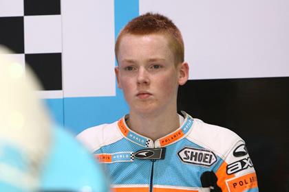 Bradley Smith was delighted with his first pole position for tomorrow's 125 race