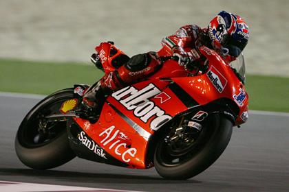 Ducati's Casey Stoner puts his title defence on track with Qatar win