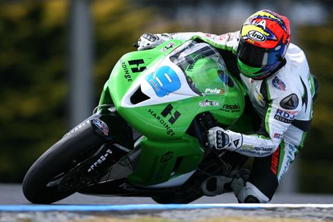 World Supersport Valencia test: Chris Walker on form