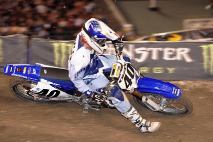 Yamaha's Josh Hill won the AMA Supercross in Minneapolis