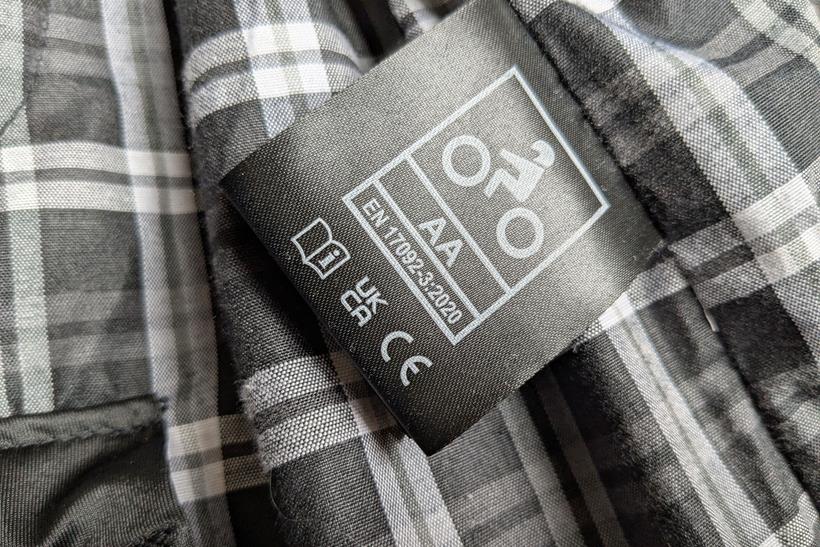 Richa Camden jacket CE label