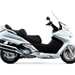 Honda FJS600 Silver Wing motorcycle review - Side view